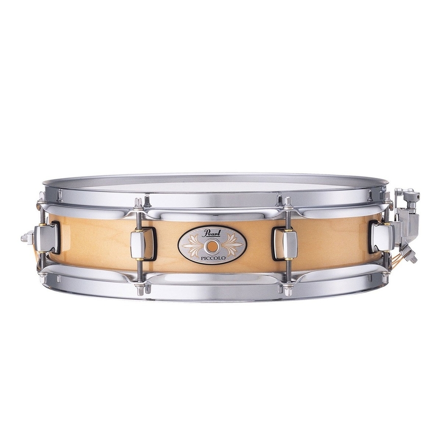Pearl 13" x 3" Maple Piccolo Snare Drum, 6 ply Natural Maple